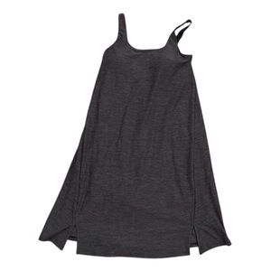 Womens MTA Sport Activewear Tank Dress w Pockets Size Small gray Tennis NWT